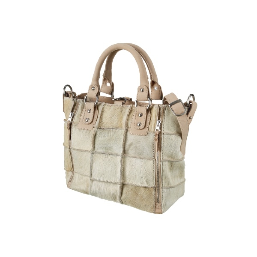 JACKIE SHERPA SAND Handtasche